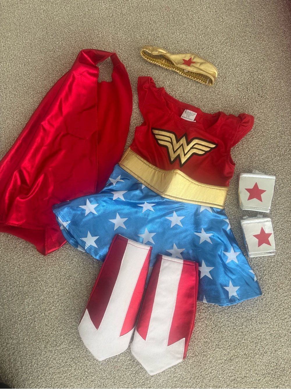 Wonder Woman Baby Girl Costume